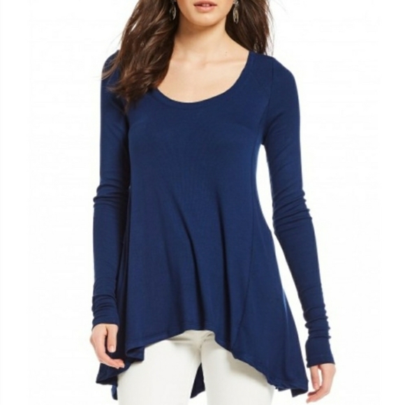Medium Free People January Ribbed Top - Picture 1 of 7